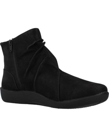 Botines de Mujer CLARKS SILLIAN TANA NEGRO