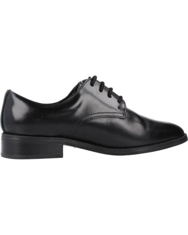 Zapatos CLARKS  de Mujer y Hombre y Niño RIA DERBY  NEGRO