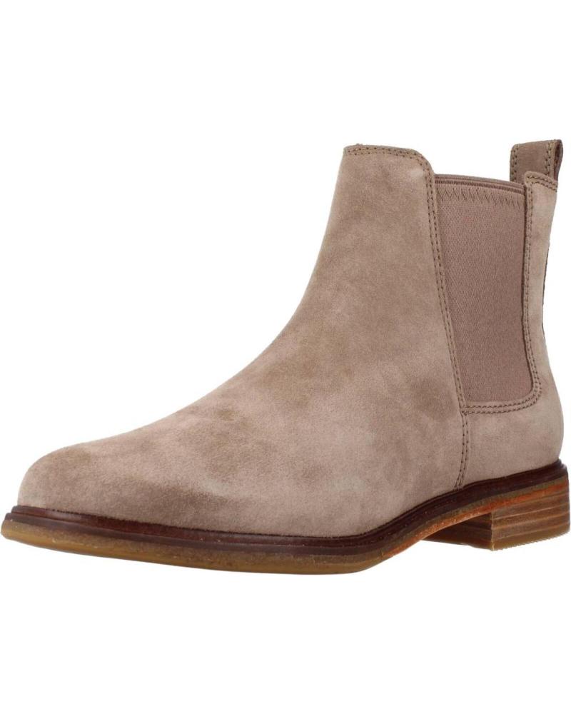Bottines De Mujer CLARKS CLARKDALE ARLO MARRON CLARO