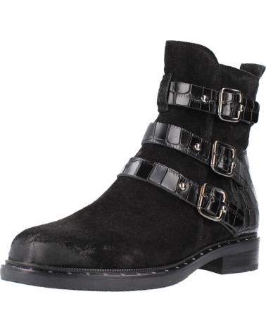 Woman Mid boots CLARKS JENNA BIKER NEGRO