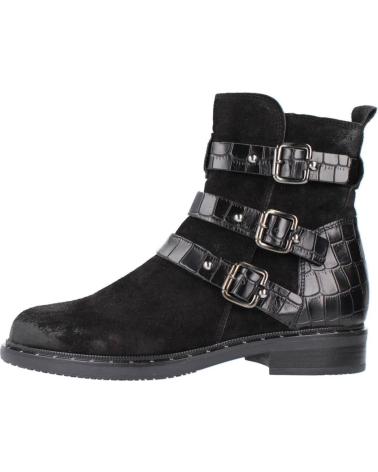 Woman Mid boots CLARKS JENNA BIKER NEGRO