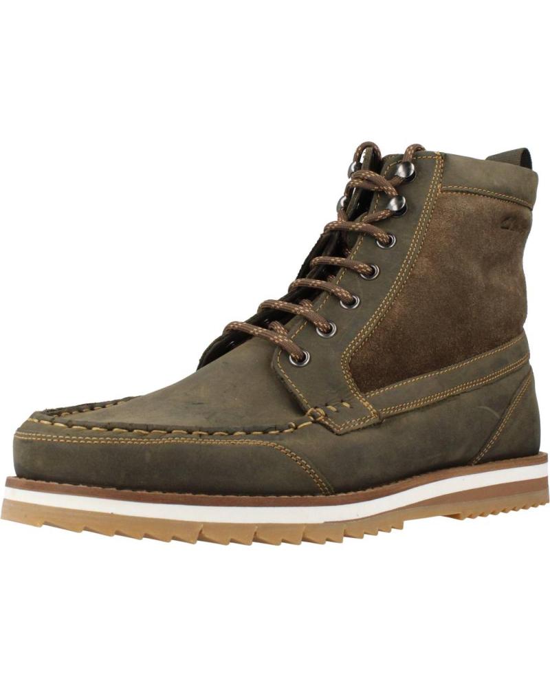 Man Mid boots CLARKS DURSTON HI VERDE