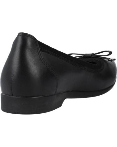 Woman Flat shoes CLARKS UN DARCEY BOW NEGRO