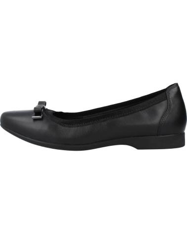 Woman Flat shoes CLARKS UN DARCEY BOW NEGRO