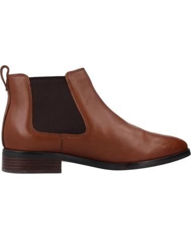 Botines de Mujer CLARKS RIA CHELSEA MARRON
