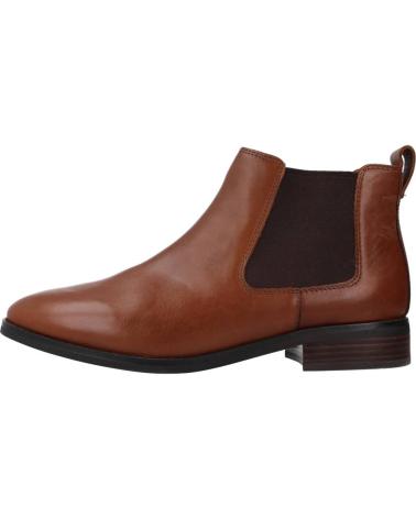 Botines de Mujer CLARKS RIA CHELSEA MARRON