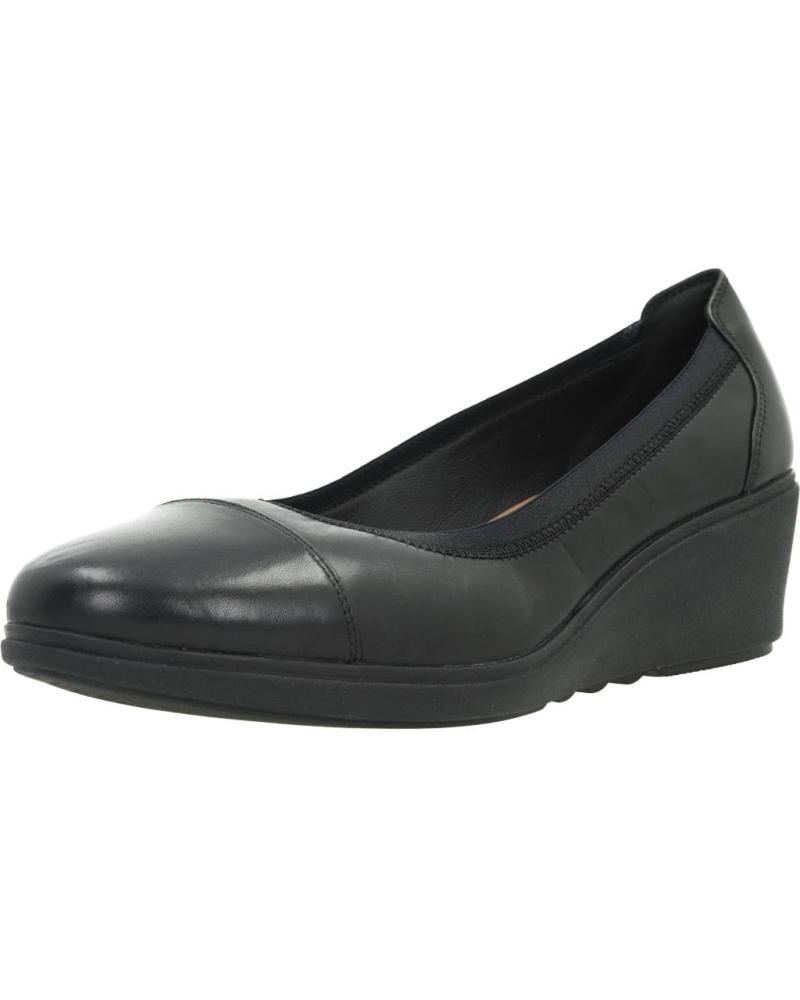 Flat Shoes De Mujer CLARKS UN TALLARA LIZ  NEGRO