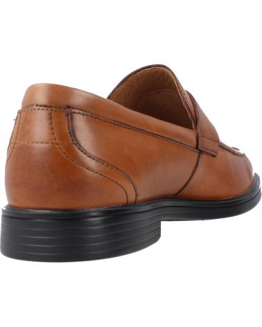 Mocasines CLARKS  de Hombre UN ALDRIC STEP  MARRON CLARO
