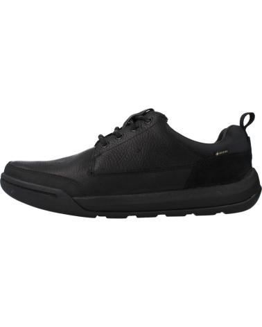 Zapatos de Hombre CLARKS ASHCOMBE LO GTX NEGRO