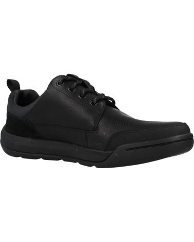 Zapatos de Hombre CLARKS ASHCOMBE LO GTX NEGRO
