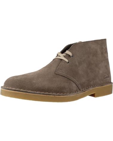 Botines De Hombre CLARKS DESERT BOOT  GRIS