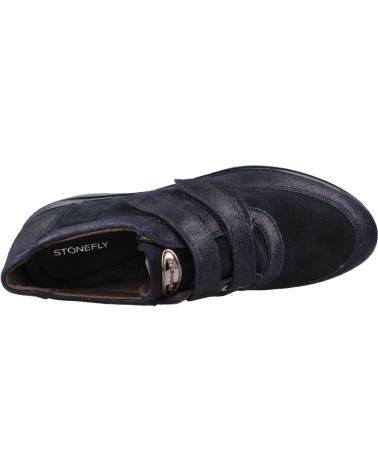 Zapatos de cuña de Mujer STONEFLY ECLIPSE 7 VELOUR CRACK AZUL