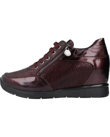 Woman shoes STONEFLY JACKIE 15 PATENT-PRINT SNAK  BURDEOS