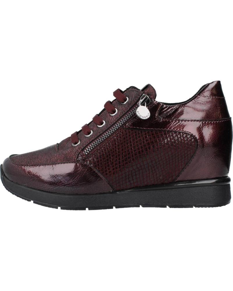 Woman shoes STONEFLY JACKIE 15 PATENT-PRINT SNAK BURDEOS Woman shoes STONEFLY JACKIE 15 PATENT-PRINT SNAK BURDEOS