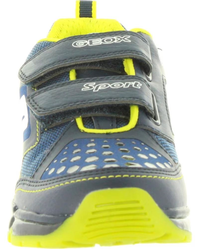Geox J Android Girl 7 Sneaker – Light-Up Velcro Kids Shoes With Breathable Rubber Sole