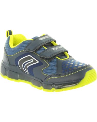 Sportschuhe GEOX  für Mädchen und Junge J8444A 0BU11 J ANDROID  C0749 NAVY-LIME