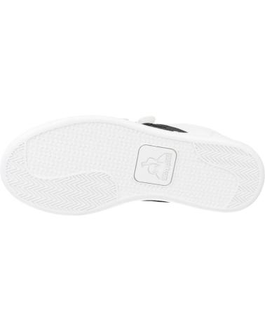 Sneaker LE COQ SPORTIF  für Mädchen und Junge COURTCLASSIC PS BLACK JEAN  BLANCO