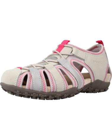 Sandalen für Damen und Mädchen GEOX DONNA SANDAL STREL GRIS