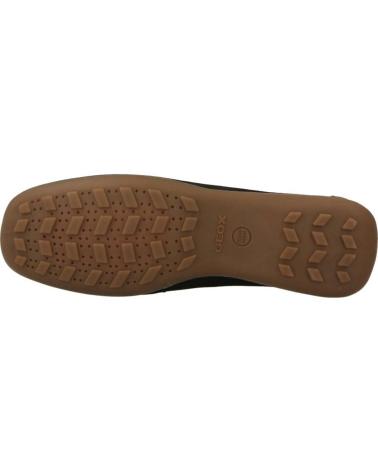 Mocasines GEOX  de Mujer D EURO D  NEGRO