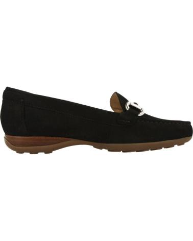 Mocasines GEOX  de Mujer D EURO D  NEGRO