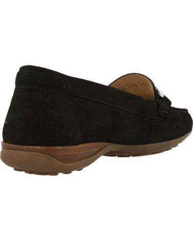 Mocasines GEOX  de Mujer D EURO D  NEGRO