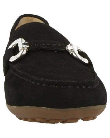 Mocasines GEOX  de Mujer D EURO D  NEGRO