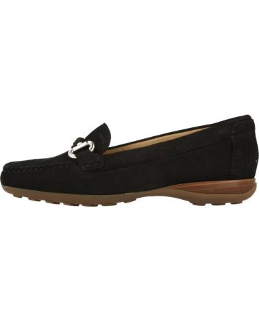 Mocasines GEOX  de Mujer D EURO D  NEGRO