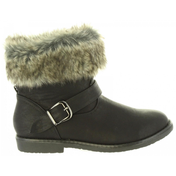 Botas CHIKA10  de Mujer CORA 02  NEGRO