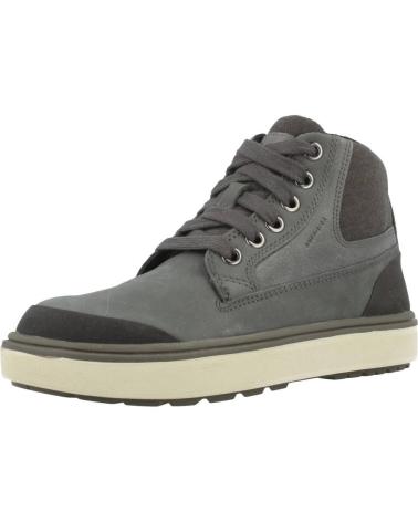 boy Mid boots GEOX J MATTIAS B ABX GRIS