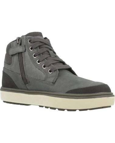 boy Mid boots GEOX J MATTIAS B ABX GRIS