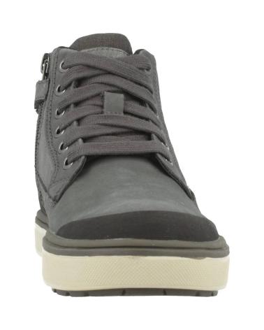 boy Mid boots GEOX J MATTIAS B ABX GRIS