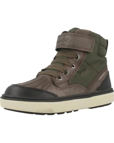 boy Mid boots GEOX J MATTIAS ABX VERDE