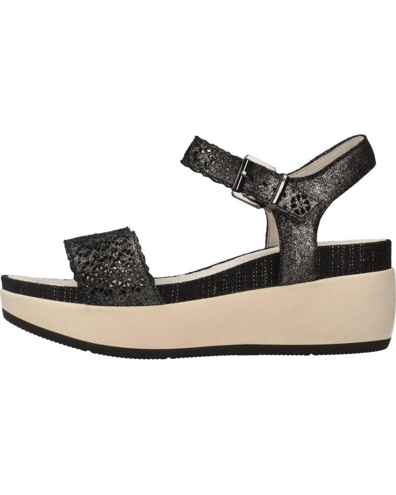 Woman Sandals LUMBERJACK BLANCHE  NEGRO