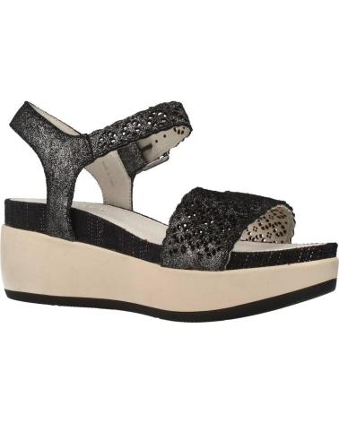 Woman Sandals LUMBERJACK BLANCHE  NEGRO