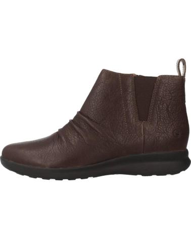 Botines CLARKS  de Mujer UN ADORN MID  MARRON