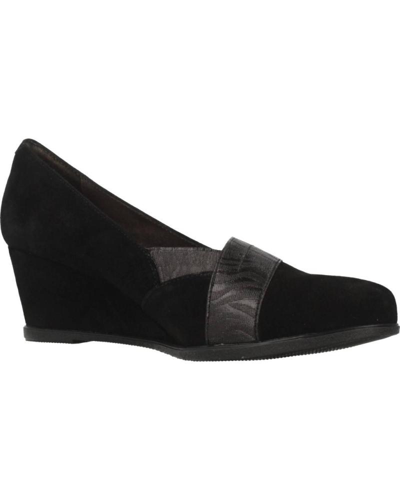 Scarpe Con Zeppa De Mujer STONEFLY EMILY II 1 GOAT SUEDE NEGRO