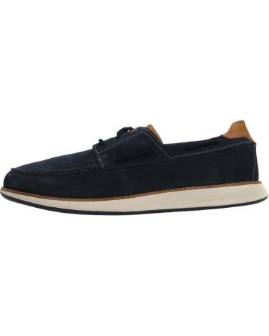 Zapatos CLARKS  de Hombre UN PILOT LACE NAVY  AZUL