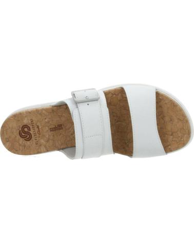 Sandales pour Femme CLARKS 86444 BLANCO