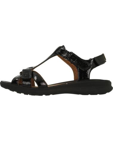 Sandalias CLARKS  de Mujer UN ADORN VIBE BLACK PAT LE  NEGRO