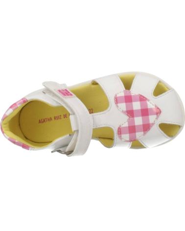Sandales pour Fille AGATHA RUIZ DE LA PRADA 192902 BLANCO