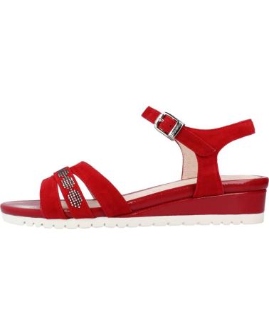 Woman Sandals STONEFLY CHER 3 GOAT SUEDE  ROJO