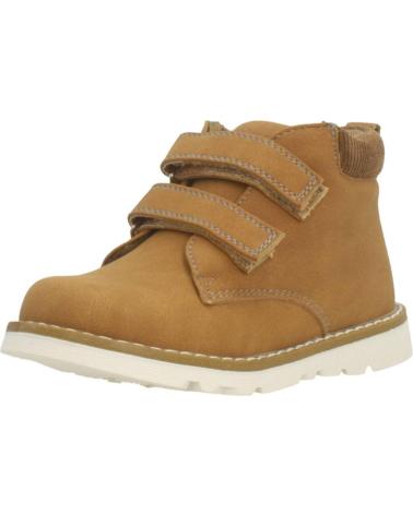 BOTINES CHICCO FLOK 1062374 MARRÓN CLARO CON CIERRE DE VELCRO MARRON CLARO