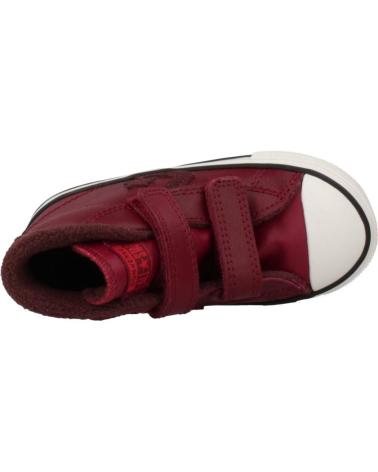 Neonato per Bambino CONVERSE STAR PLAYER 2V MID BURDEOS