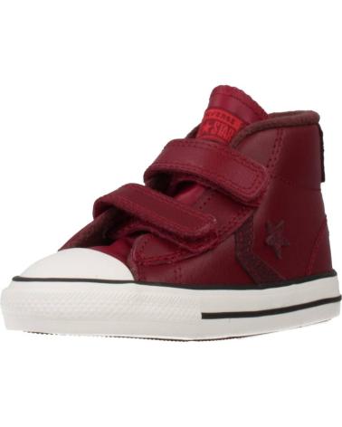 Neonato per Bambino CONVERSE STAR PLAYER 2V MID BURDEOS