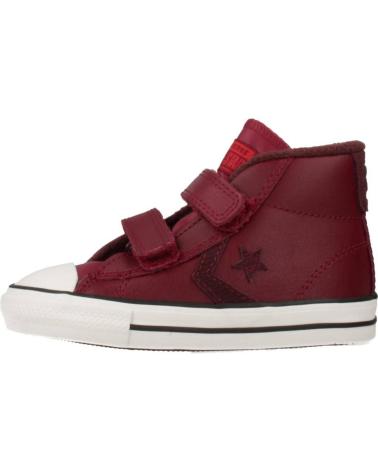 Neonato per Bambino CONVERSE STAR PLAYER 2V MID BURDEOS