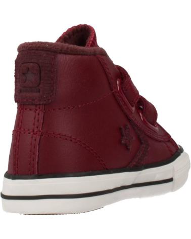 Neonato per Bambino CONVERSE STAR PLAYER 2V MID BURDEOS