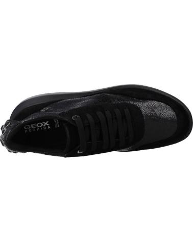 Zapatillas deporte de Mujer GEOX D RUBIDIA NEGRO