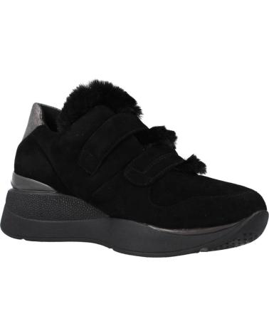 Scarpe sport per Donna STONEFLY BOMBER II 5 WASHED VELOUR NEGRO