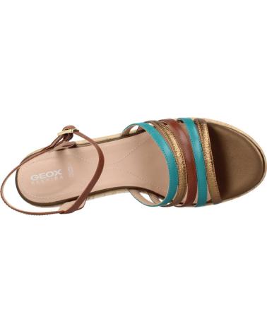 Zapatos de cuña de Mujer GEOX D PRIMULA SAND B AZUL