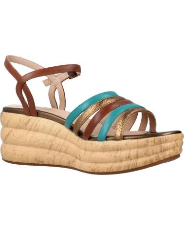 Zapatos de cuña de Mujer GEOX D PRIMULA SAND B AZUL